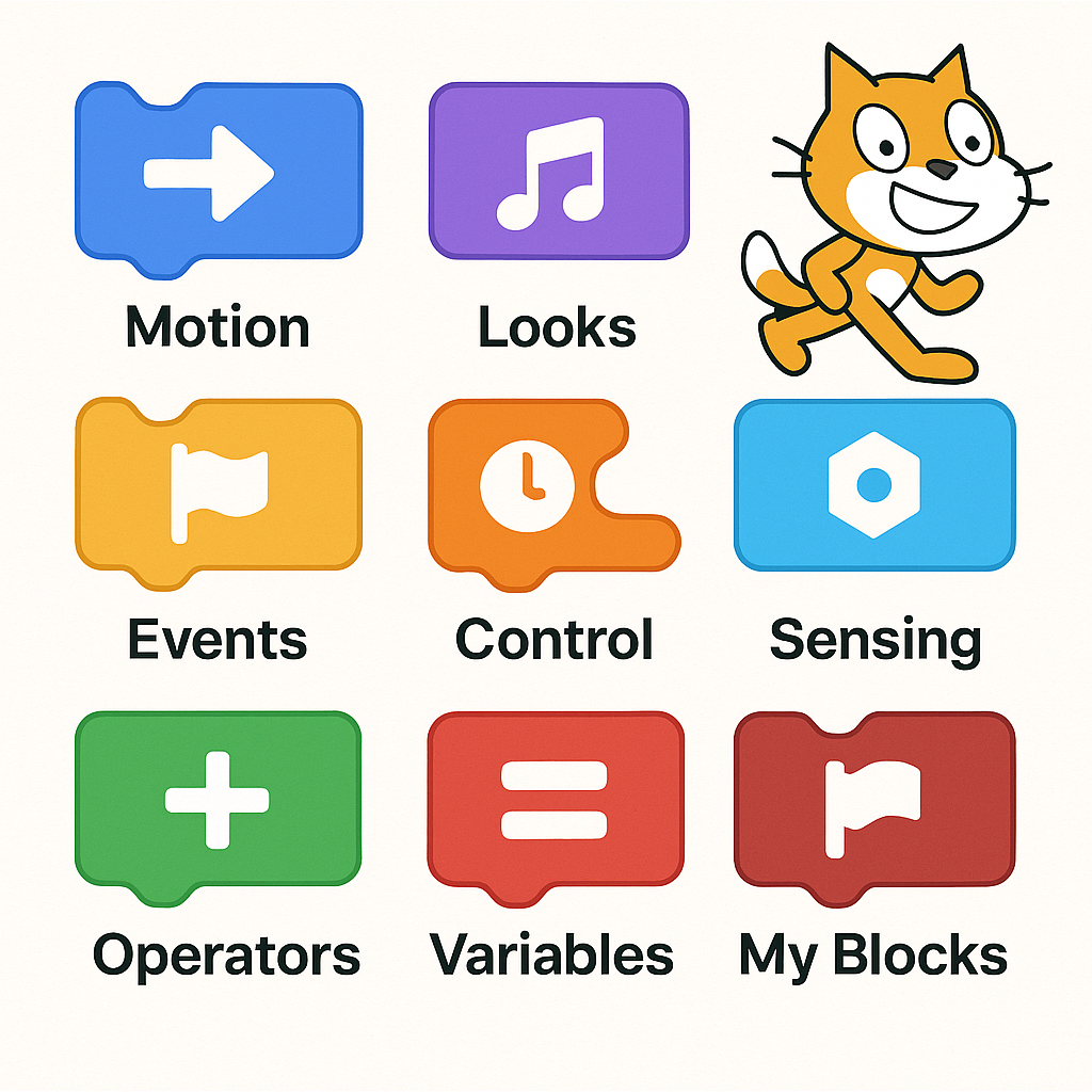 Types of Blocks in Scratch | Complete Visual Program Guide