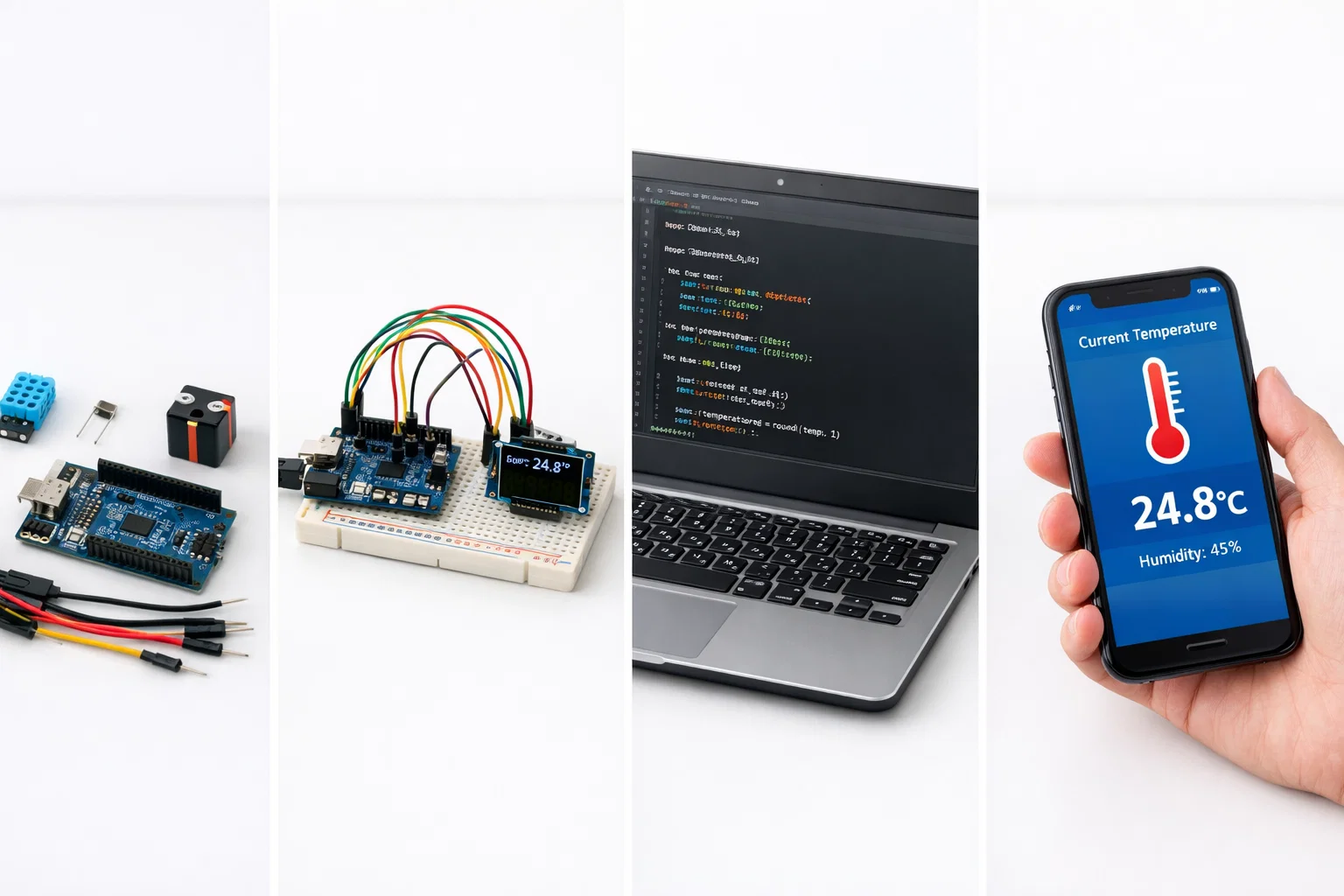 Iot Projects With Code 15 IoT-based Projects for Beginners: Easy Step-by-Step Guide