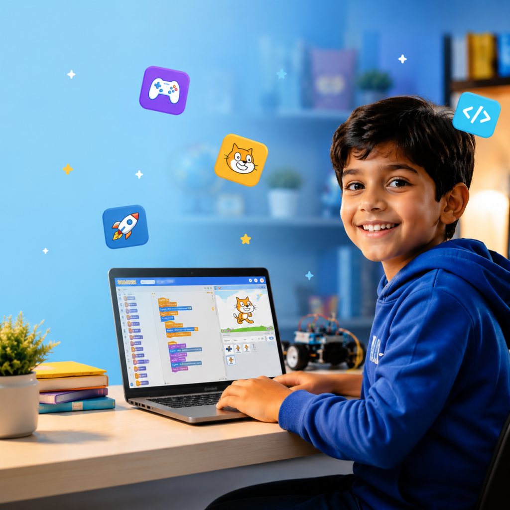 Scratch Programming Course for Kids | Junior Coder – ItsMyBot