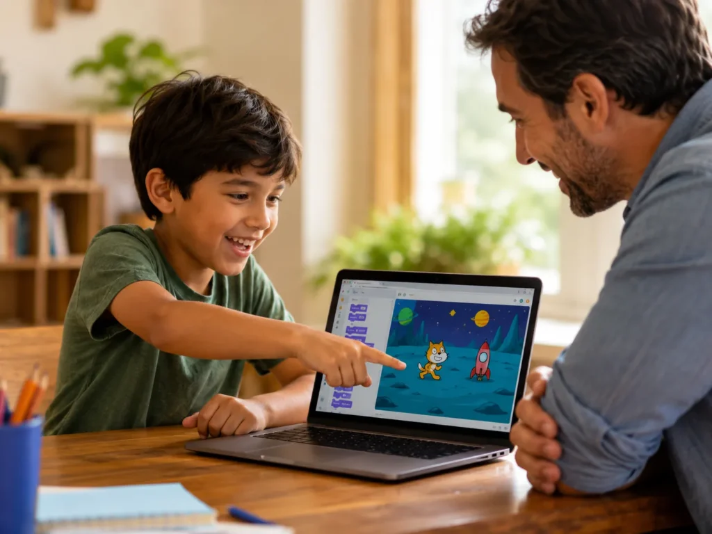 scratch 3.0 animation- keep kids motivated in online coding clasd