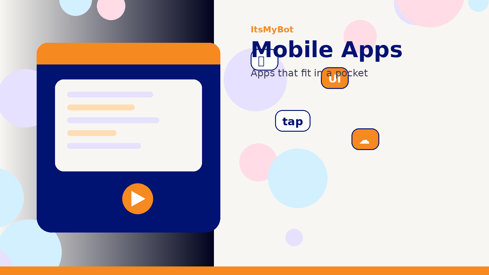 Mobile App Development course illustration
