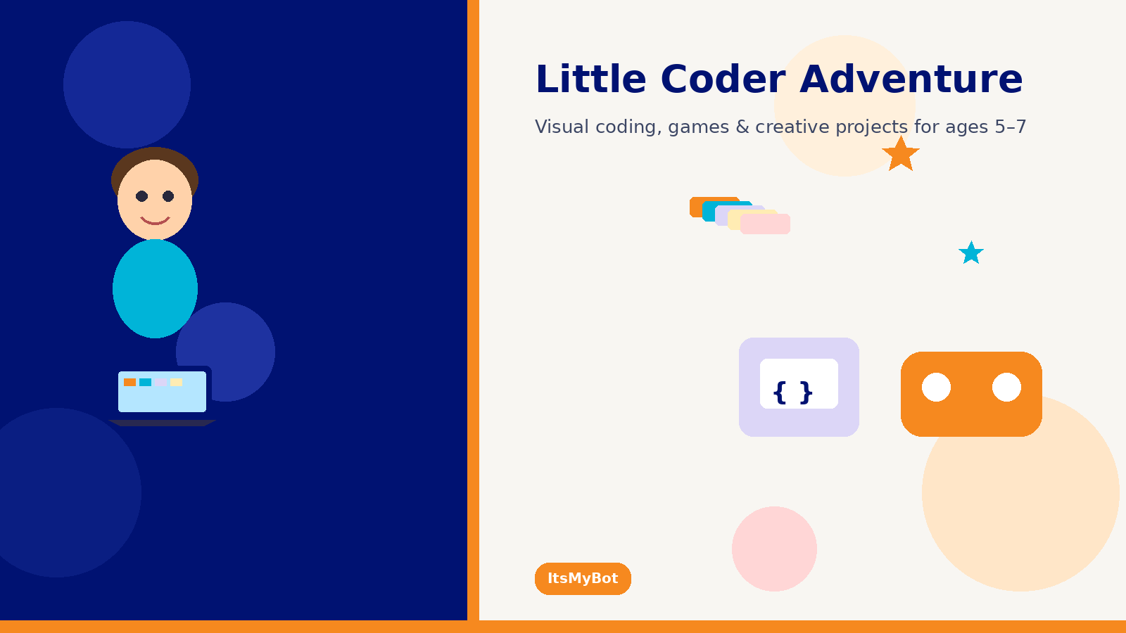 Little Coder online coding adventure for ages 5-7