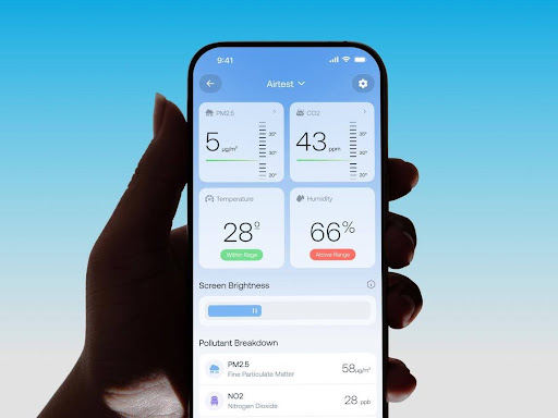 EcoQuest app screens: leaderboard, daily reward and player profile