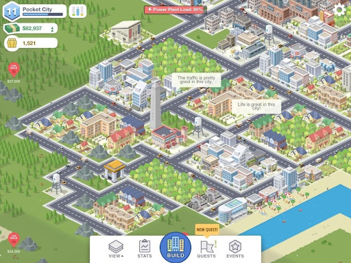 EcoQuest app screen showing live air quality and weather data