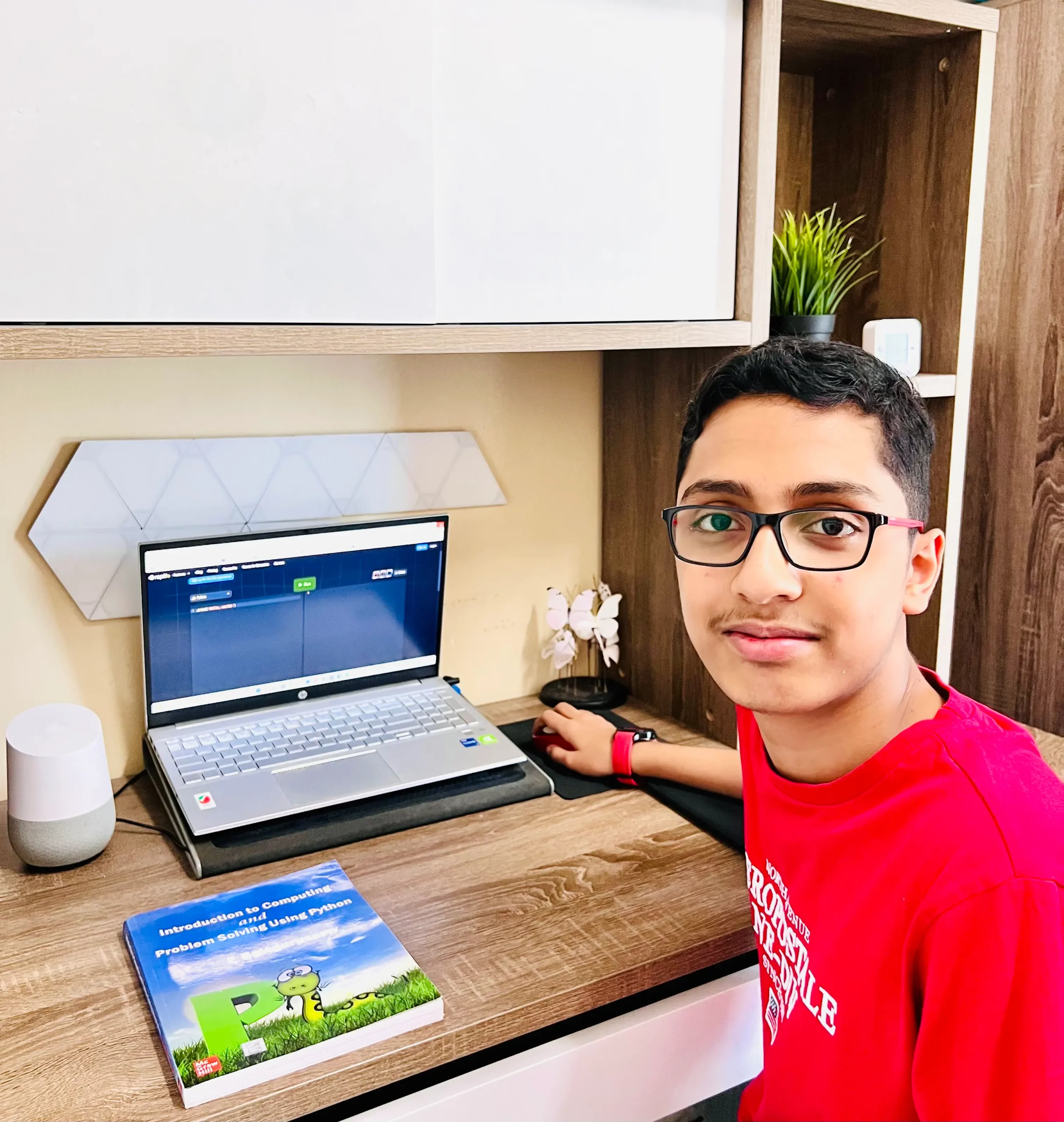 Vaibhav, creator of Smart Railway Crossing Safety System