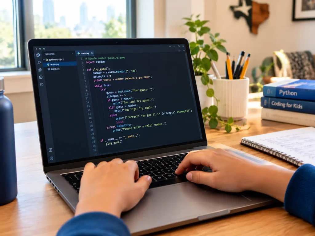 coding classes for kids in Austin 1:1 classes